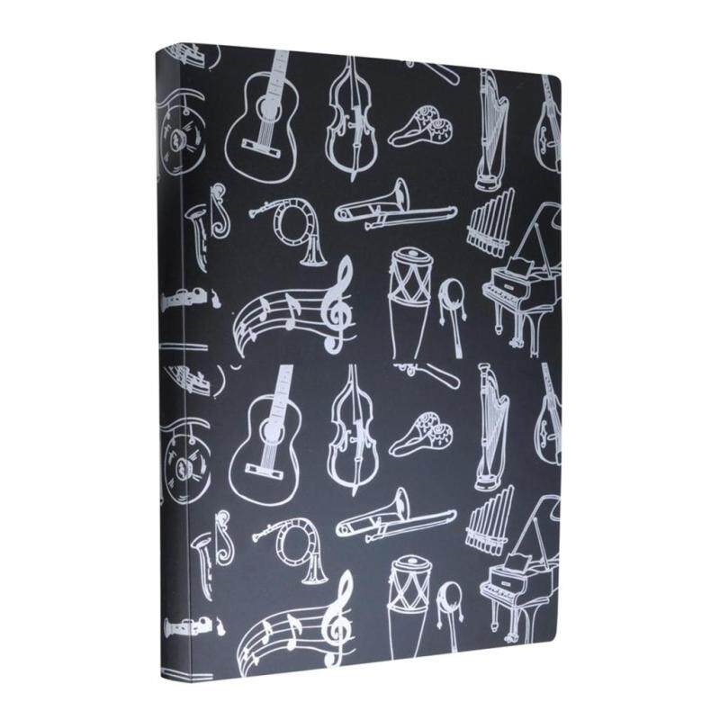 Miracle Shining Music Sheet Folder Documents Folder Paper File for Music Lovers #4 Black Malaysia