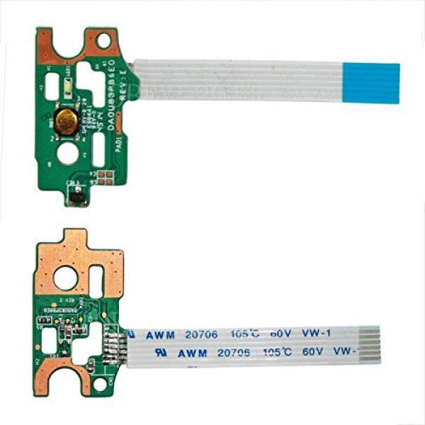 Almm Baru Daya Tombol Babi Hutan dengan Kabel DA0U83PB6E0 untuk HP Pavilion 14-N 14-N000 14-N200 15-N 15-F Seri 14-N248CA 14-N019NR 14-N026LA 15-F003DX 15-F033WM 15-N011NR 15-F039WM 15-N020US 15-N023CL 732076-001-Internasional