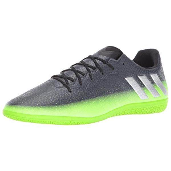 Adidas Performa Pria Messi 16.3 Dalam Sepatu Sepak Bola, Album) Grey/Metalik Perak/Neon Hijau, kami-Internasional