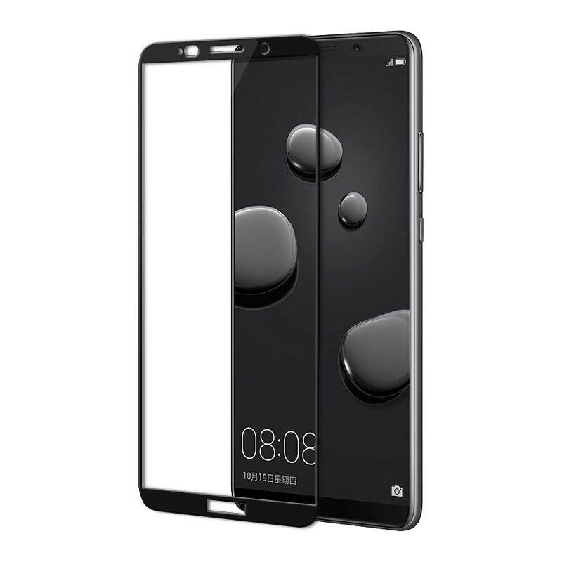 M_home Anti Guncangan 5D Penuh Kaca Melunakkan Film Layar Pelindung untuk HUAWEI Mate 10 Pro Hitam-Internasional