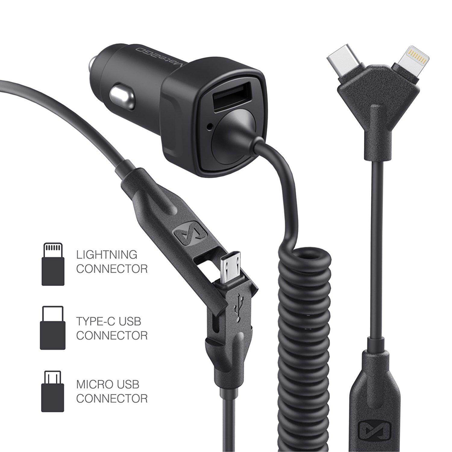 Daftar Harga Samsung Galaxy V Plus Termurah Oktober 2018 Mobil Pengisi Daya 5 V 3 1A 5ft 3 Dalam 1 Ultra Cepat Mobil Adaptor Telepon dengan Petir tipe C steker Mikro Usb dan Konektor USB untuk Iphonex 8 8 PLUS
