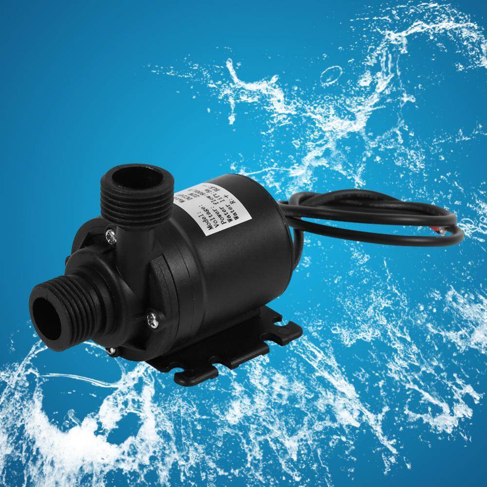 DC 24 โวลต์ร้อนระบบทางเดินน้ำปั๊มพลังงานแสงอาทิตย์ Brushless มอเตอร์ Aquarium Submersible 800L/H 5 เมตร