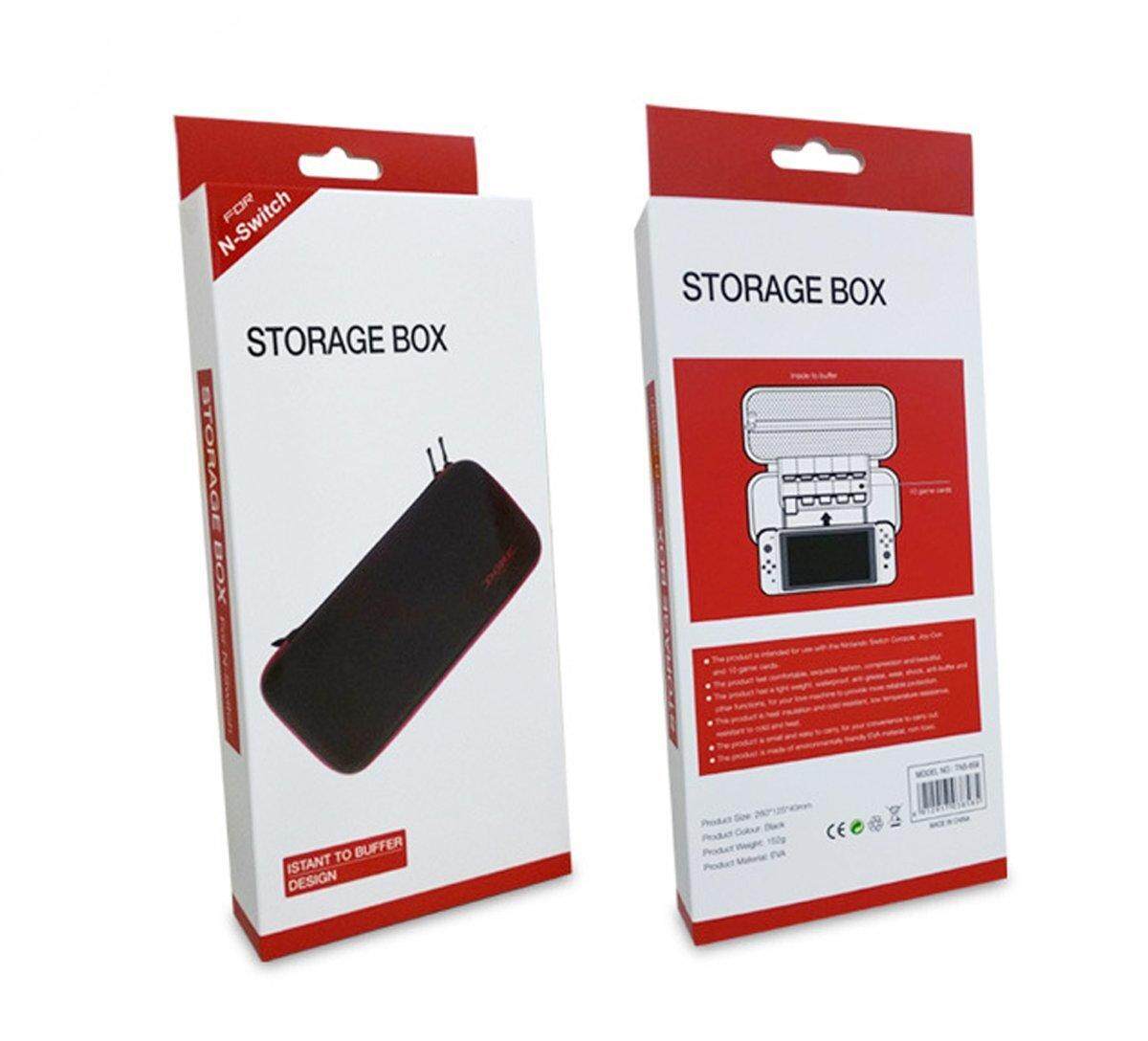 Dobe Nintendo Switch OLED Case / V2 Travel Carrying Storage Case TNS-858 (Black)