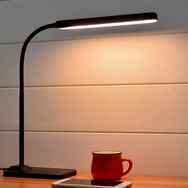 Table Lamps Led Touch Eyecare Lazada Sg Usb Led Charge Lamp Eye Care Dimming Table Tone Tri Color Switching Study