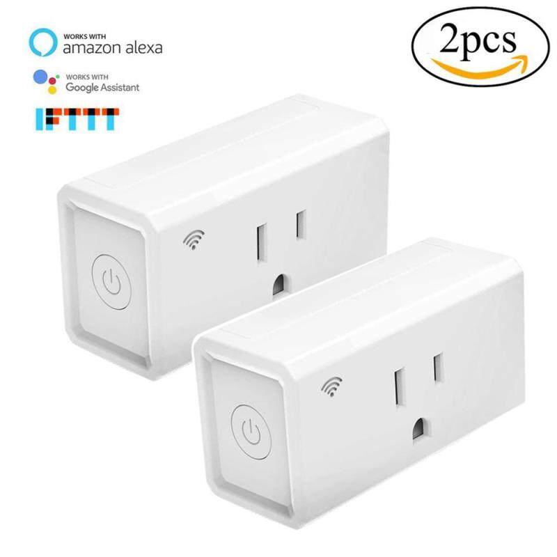 yugos Smart Plug Outlet,LUCKY CLOVER Mini Socket,Wireless Outlet Wi-Fi Smart Timing Socket,Control Your Devices From Anywhere,Compatible With Amazon Alexa,Google Home And IFTTT
