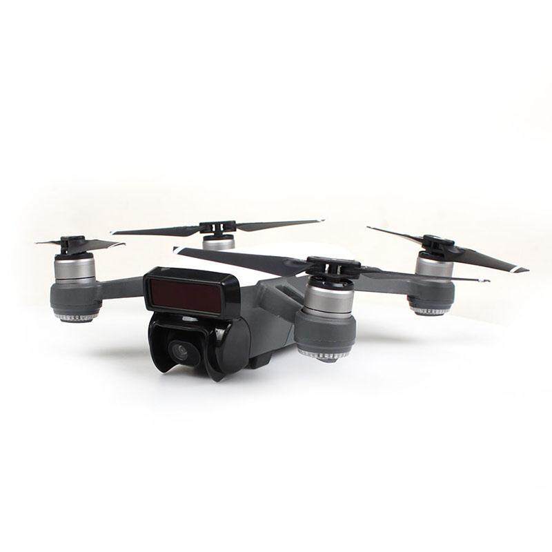 Chux 1 PC untuk DJI Spark Kamera Lensa Kamera Matahari Tudung Sunshade Tutup Lensa Pelindung Anti Refleksi Cahaya Matahari Silau perisai Sarung-Internasional