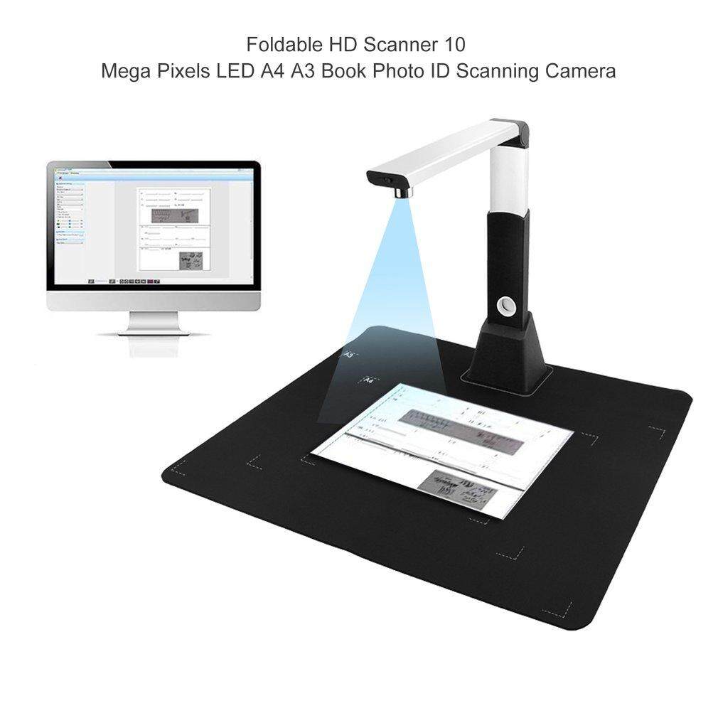 Beau Lipat HD Pemindai 10 Mega Piksel LED A4 A3 Buku Foto Pemindaian Identitas Kamera-Internasional