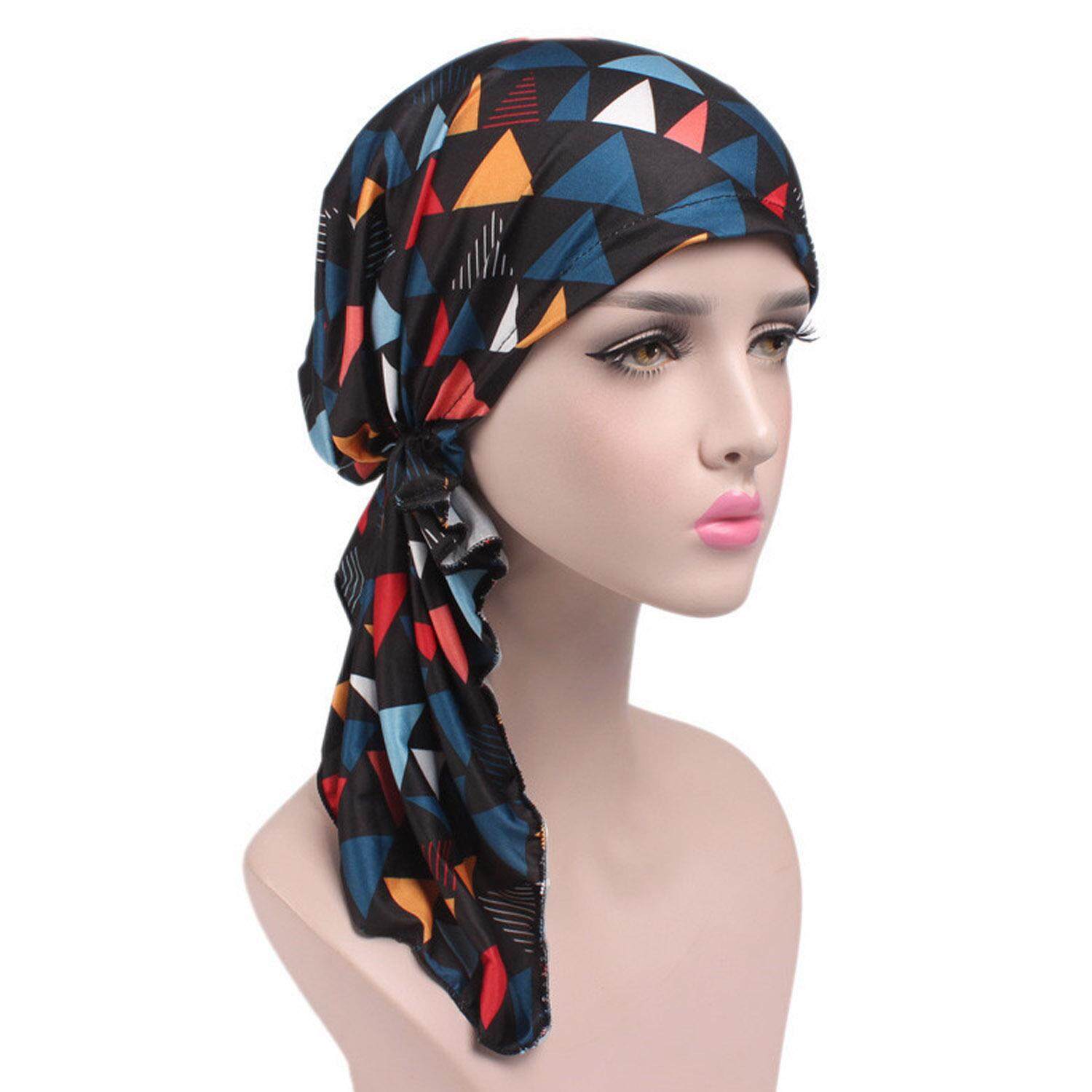 Harga Women Fashion Printing Muslim Soft Adjustable Head Wrap Cover Hijab Turban Bonnet Cap Chemo Hat Headwear Beanie Terbaik Harga Women Fashion Printing Muslim Soft Adjustable Head Wrap Cover Hijab Turban Bonnet Cap Chemo Hat Headwear Beanie Terbaik