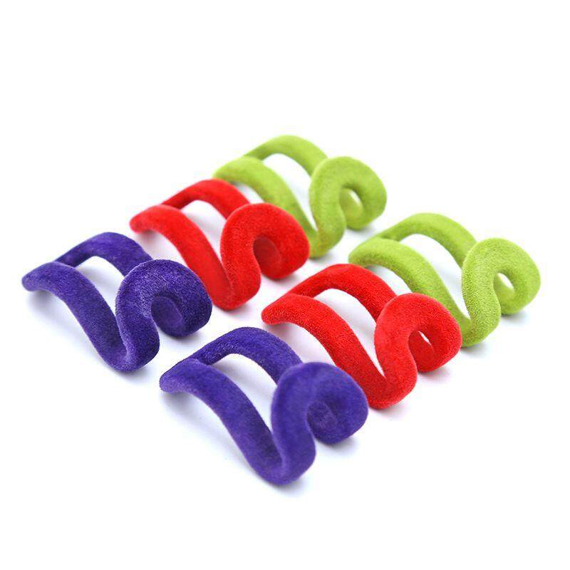 Litao 10 Pcs Warna Acak Lemari Organizer Creative Mini Berkelompok Gantungan Pakaian-Internasional