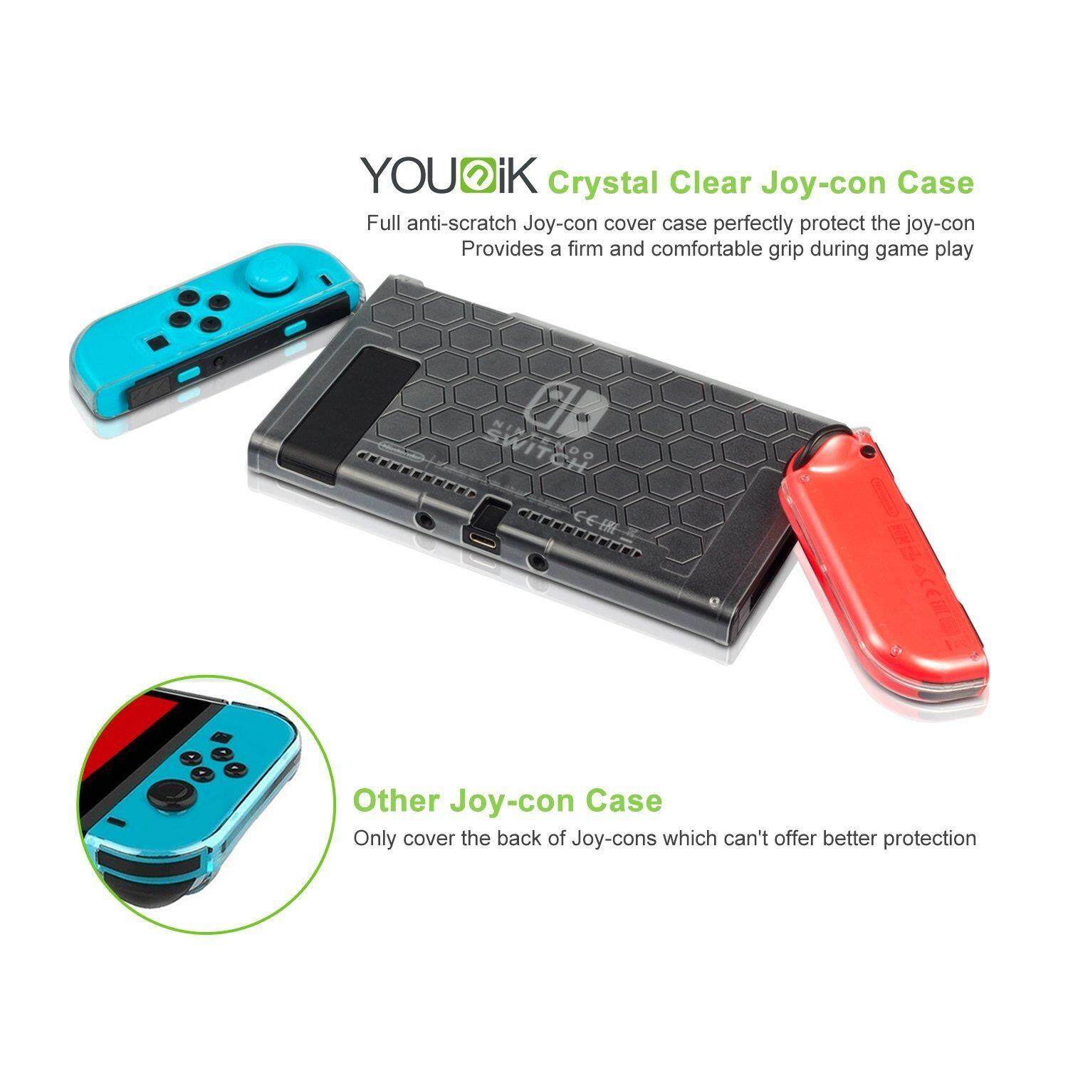 Keten 9pcs/set Anti Scratch Dockable Silicone Cover Skin Case For Nintendo Switch And Joy-Con Controller August 2018 - 5 Keten 9pcs/set Anti Scratch Dockable Silicone Cover Skin Case for Nintendo Switch and Joy-Con Controller - 5