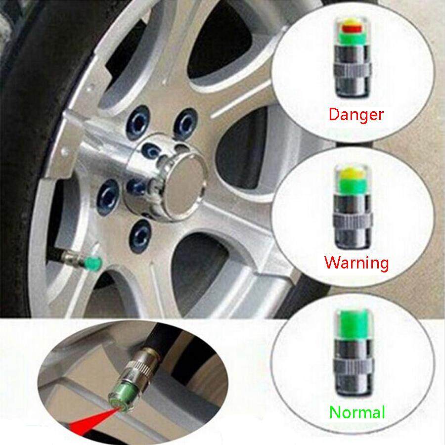 LEGAL 4PCS ระบบตรวจสอบแรงดันลมยางรถยนต์อัตโนมัติจุดกำเนิด Caps Sensor Indicator Alert ขาย LEGAL 4PCS ระบบตรวจสอบแรงดันลมยางรถยนต์อัตโนมัติจุดกำเนิด Caps Sensor Indicator Alert