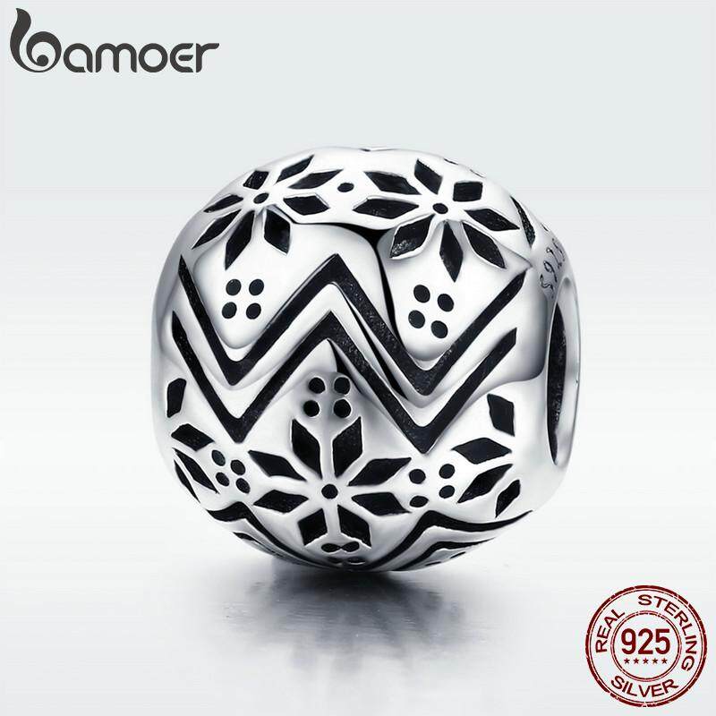 BAMOER Hot Sale Authentic 925 Sterling Silver Tree Of Life Snowflake Flower Round Beads Fit Women Bracelet DIY Jewelry SCC551 August 2018 - 3 BAMOER Hot Sale Authentic 925 Sterling Silver Tree of Life Snowflake Flower Round Beads fit Women Bracelet DIY Jewelry SCC551 - 3