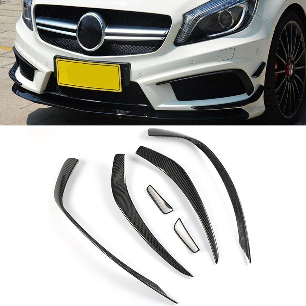 7.5 Feet Bumper Spoiler Chin Lip Splitter Valence Trim for KIA 2008-2017 Soul