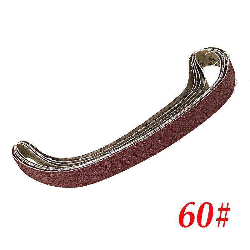 10Pcs 15x452mm 60 Angle Grinder Belt Head Sanding Belt - intl