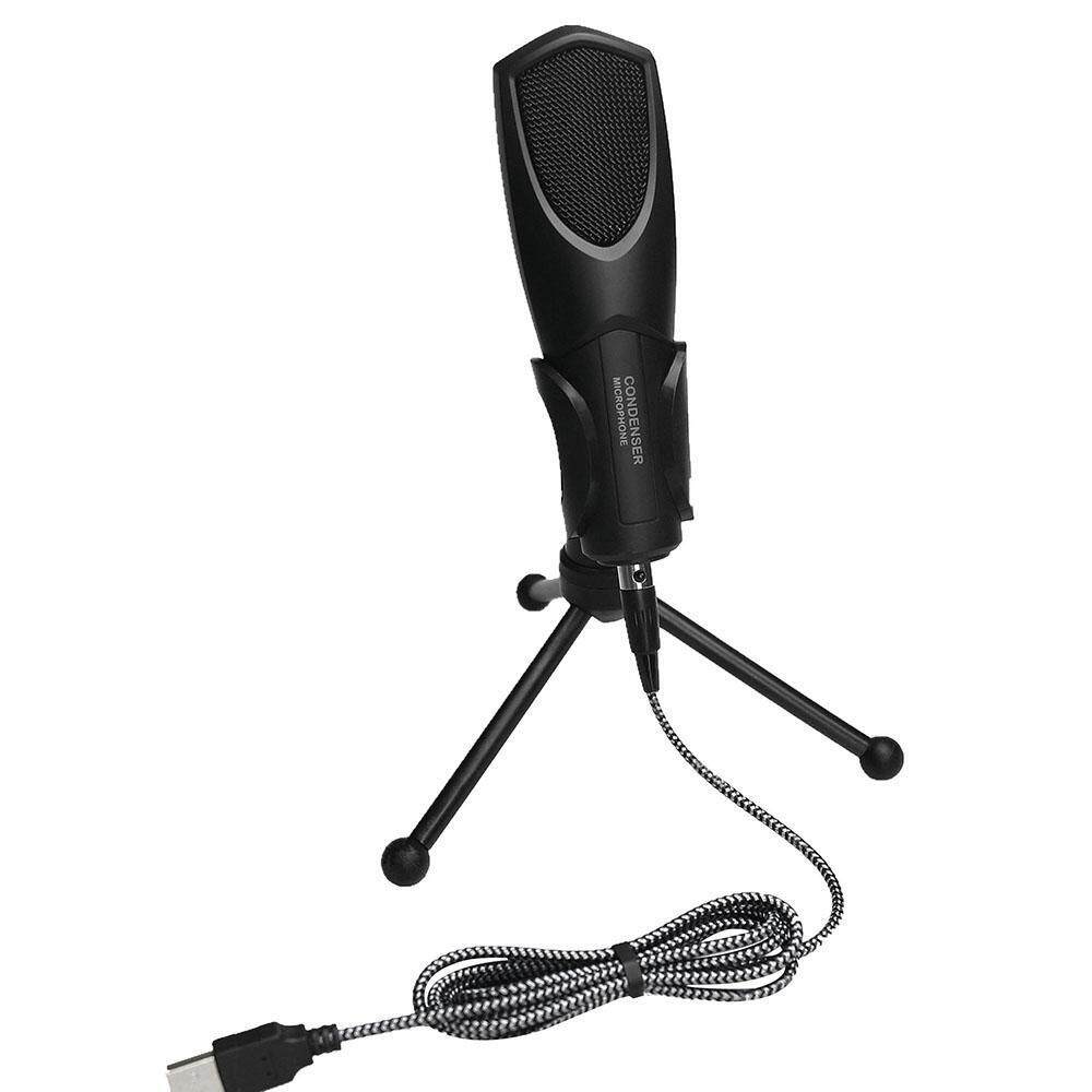 LingTud Wired Microphone Set With Tripod For Stage Home Musical Instruments Live Streaming Chatting Singing - intl