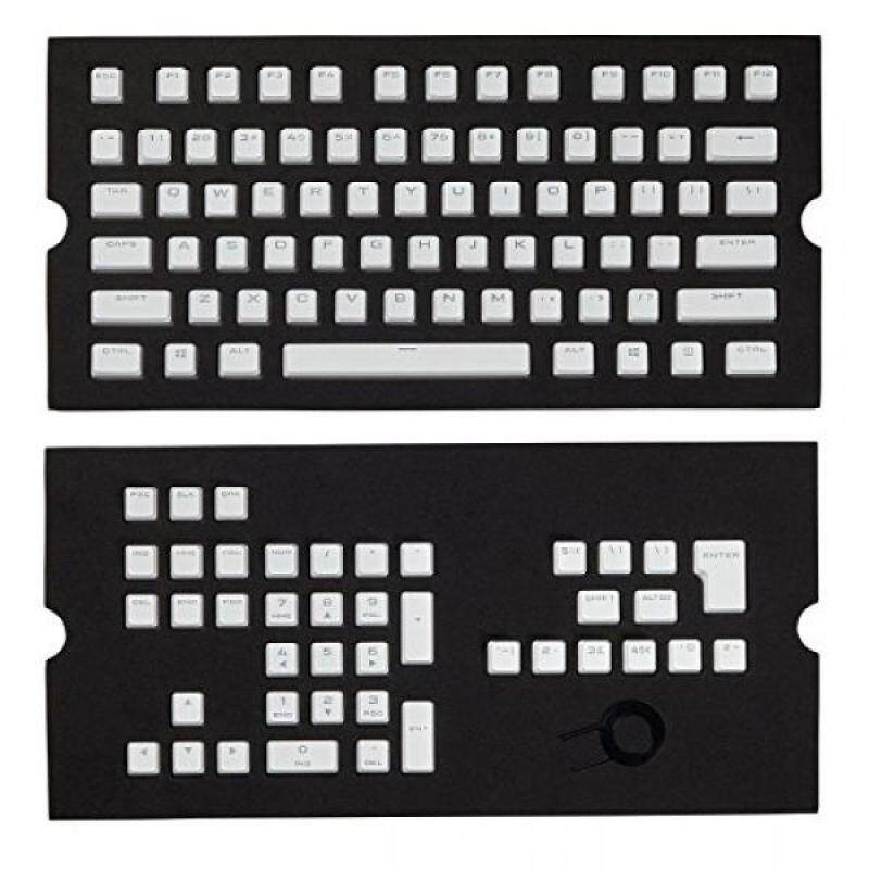 Corsair CH-9000234-WW Gaming PBT Double-shot Keycaps Full 104/105-Keyset - White - intl Singapore