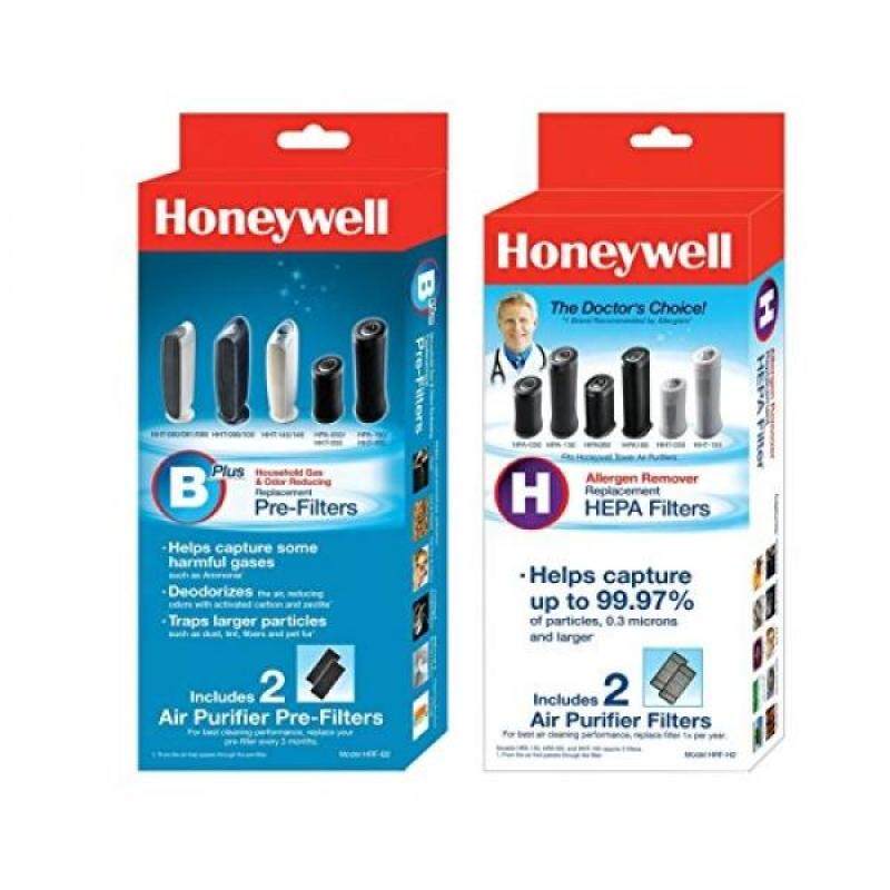 Honeywell Air Purifier Filters + Carbon Filters Bundle . Made Specifically for Honeywell Tower Air Purifiers - intl Singapore