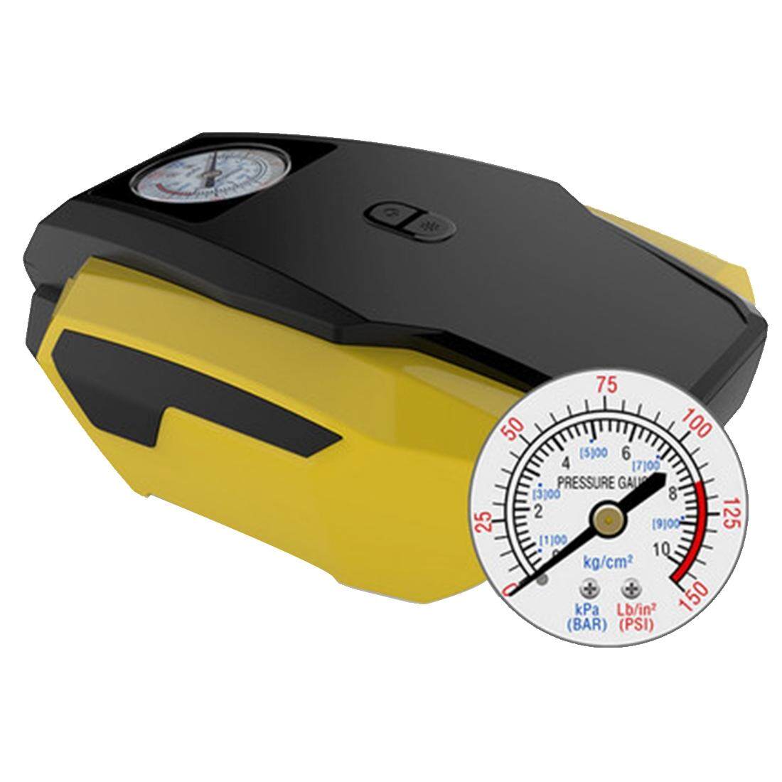 DC12V 120 W 10A 22 Silinder dengan Indikator, portabel Elektrik Udara Pompa Kompresor Udara Portabel Mobil Kompresor Udara Listrik Mobil Tire Pompa Dapat Diisi Angin Pompa dengan 2.8 M Daya kabel untuk Mobil-Internasional