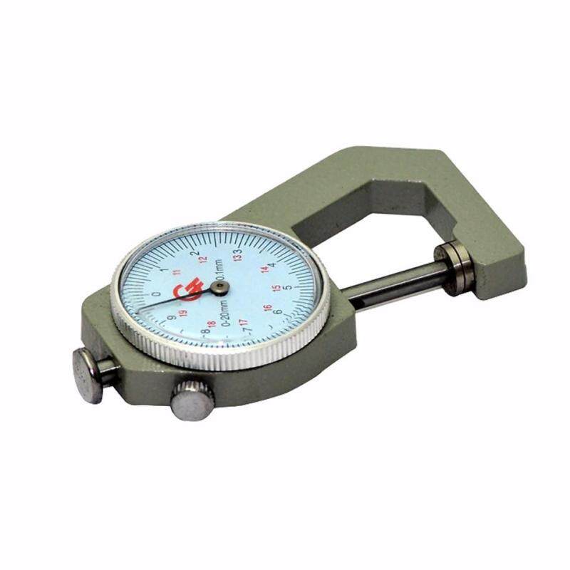20mm Dial Gem Caliper Jewelry Instrument Thickness Gauge Ruler Card Vernier Caliper Width Diameter Measurement Tool - intl