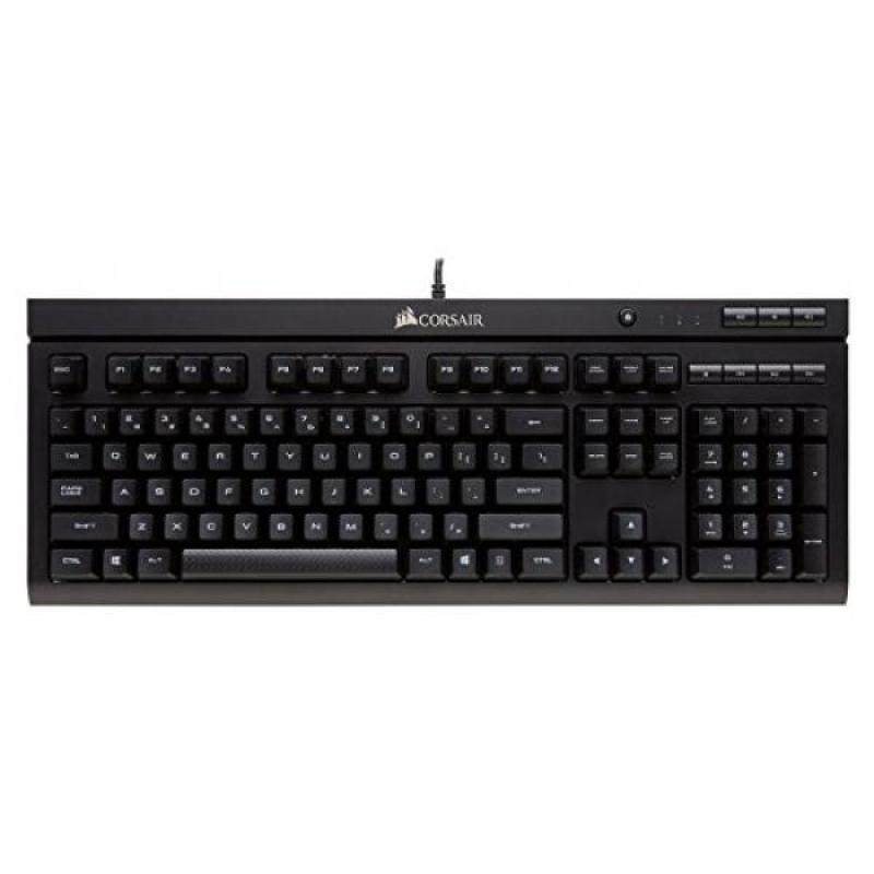 CORSAIR K66 Mechanical Gaming Keyboard - Linear & Quiet - Linear & Quiet - Cherry MX Red - intl Singapore