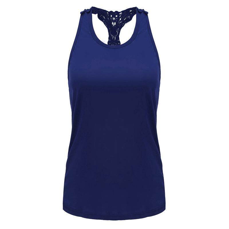 ZANZEA New Fashion Plus Size S-3XL Tank Tops Summer Style Women Camisole Vest Lace Hollow Out Sleeveless Blusas Roupa Mujer Blue August 2018 - 3 ZANZEA New Fashion Plus Size S-3XL Tank Tops Summer Style Women Camisole Vest Lace Hollow Out Sleeveless Blusas Roupa Mujer Blue - 3