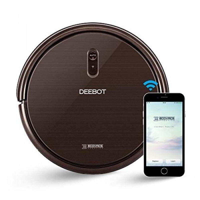 ECOVACS DEEBOT N79S Robot Vacuum Cleaner with Max Power Suction, Alexa Connectivity, App Controls, Self-Charging for Hard Surface Floors & Thin Carpets - intl Singapore