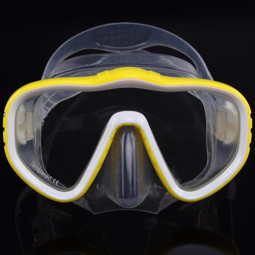 Profesional Menyelam Masker Kacamata Lebar Vision Peralatan Sukan dengan Anti-Kabut Lensa Satu Potong Kaca Temper-Internasional