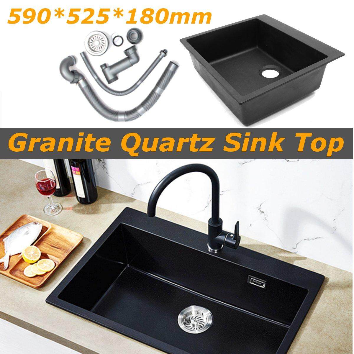 Features Blanco Naya 6 Granite Sink Dan Harga Terbaru Info Granite Quartz Stone Kitchen Sink Top Undermount Single Basin Bowl 59cmx52cm