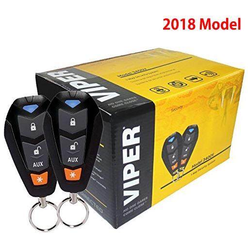 VIPER 3400V 3-CHANNEL 1-WAY CAR ALARM VEHICLE SECURITY KEYLESS ENTRY SYSTEM 2 REMOTES SHOCK SENSOR & SIREN(VIPER 3400V 3-CHANNEL 1-WAY CAR ALARM VEHICLE SECURITY KEYLESS ENTRY SYSTEM 2 REMOTES SHOCK SENSOR & SIREN (2018 Model) - intl