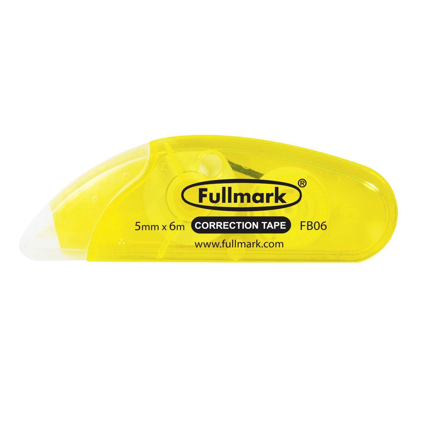 Fullmark Correction Tape , 2 pcs / pack - Yellow (Model B)