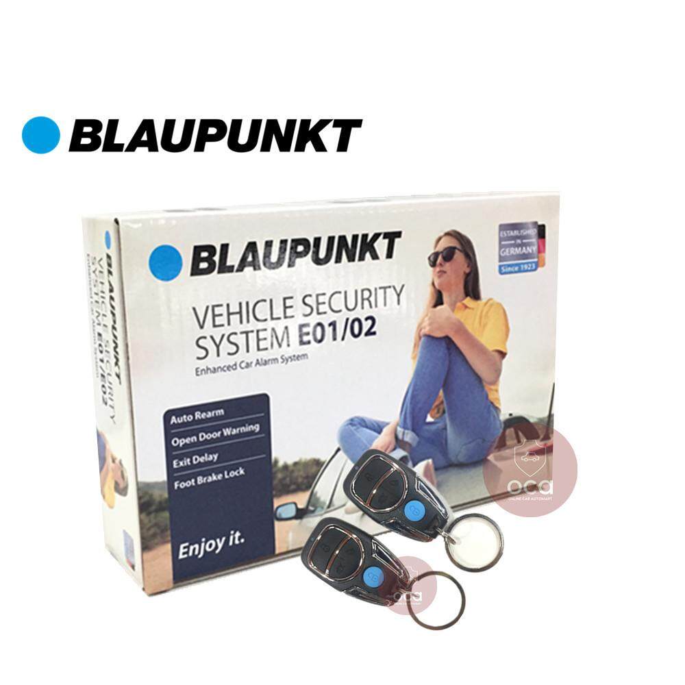 Blaupunkt Car Alarm System With Brake Lock Function Vehicle Security Alarm System E01 (13Pin)