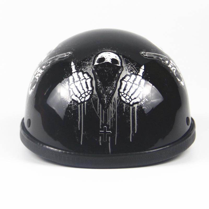 Harley Helmet, Half Helmet, Motorcycle 