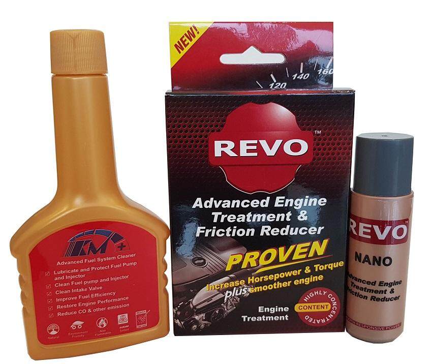 REVO Nano Advanced Engine Treatment + KM+ Advanced Fuel Injector