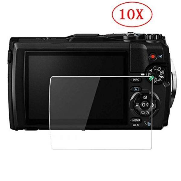 (10 Pack) Olympus TG-5 Kaca Melunakkan Layar Pelindung Film Kulit, pctc Grosir Anti-goresan Anti-debu Anti-Sidik Jari, Anti-Air Foils-Internasional