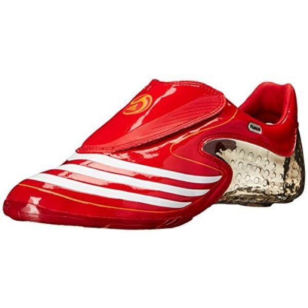 Adidas Pria F50.8 Tunit Atas, Merah/Putih/Peringatan,-Internasional