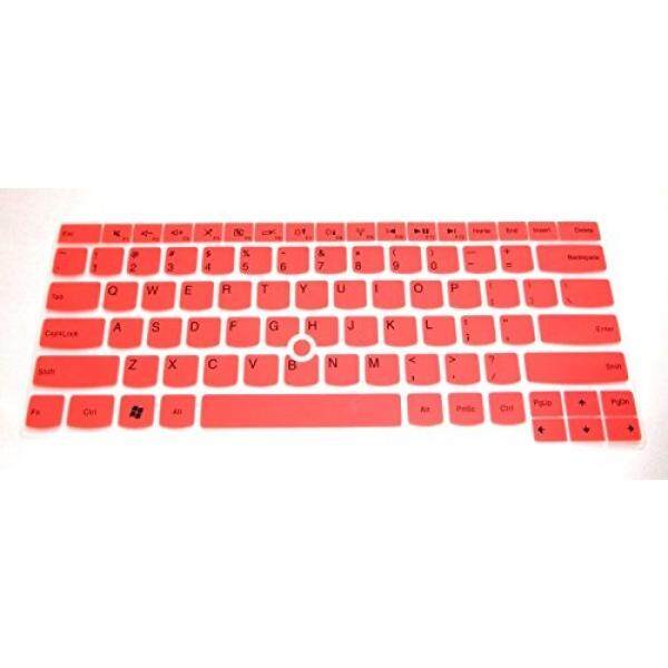 Keyboard Protector Skin Cover for Lenovo Thinkpad T460 T460p T460s E460 E645 E470 E475 L460 T470 T470s T470p L470 P40 thinkpad X1 Yoga, Yoga 460 US Layout w/ BingoBuy Case for ID Card (medium pink)
