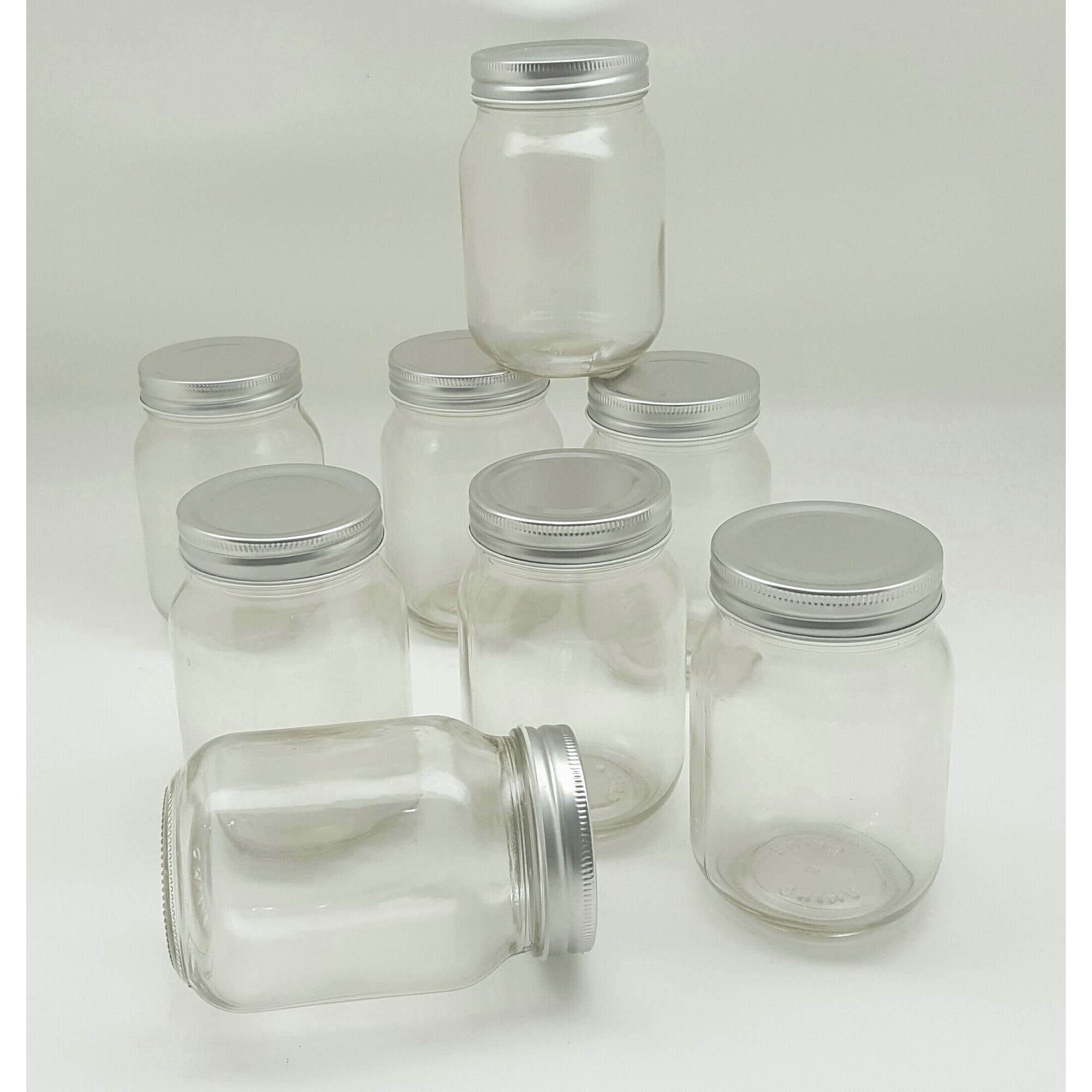 Clear Glass Preserving Jar Set Of 8 500ml Clear Glass Preserving Jar Set Of 8 500ml