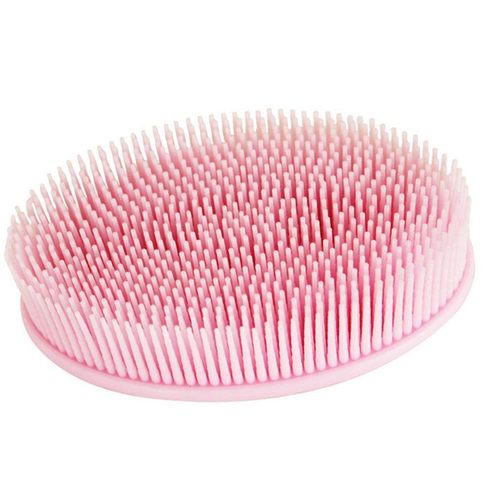 Lonjong Silikon Pancuran Kuas Bayi Mandi Scrubber Badan Pijat Rambut Pembersih Brushes Lucky-G-Internasional