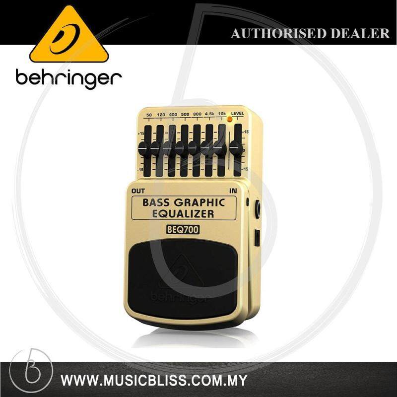 Behringer BEQ-700 Bass Graphic Equalizer Guitar Effects Pedal (BEQ700) Malaysia