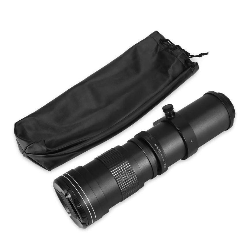 420-800mm F/8.3-16 Telephoto Manual Zoom Lens for Canon Nikon Sony Digital Camera