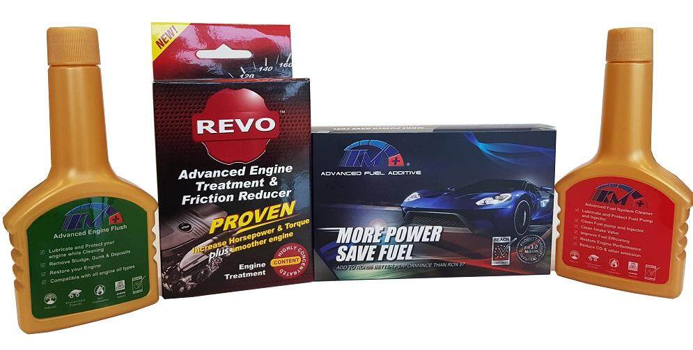 REVO Nano Advanced Engine Treatment + KM+ Advanced Fuel Additives