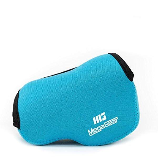 Megagear Ultra Ringan Neoprene Kamera untuk Nikon V3 dengan 10-30 Lensa (Biru)-Internasional