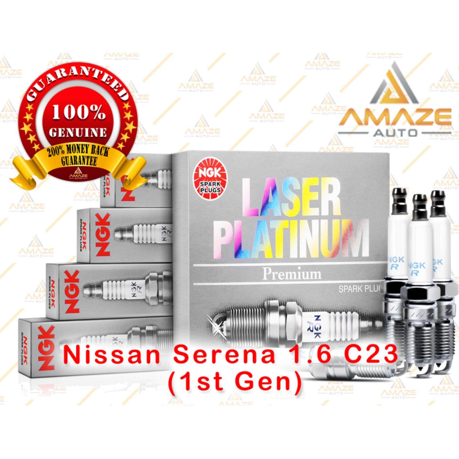 NGK Laser Platinum Spark Plug for Nissan Serena 1.6 C23 (1st Gen)