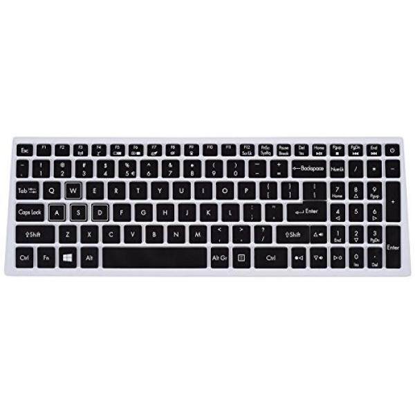 Ultra Thin Acer Keyboard Cover for Acer Predator Helios 300/ Acer Nitro 5 Gaming Laptop AN515/ Acer Aspire VX 15 VX5-591G VN7-593G/ Acer Aspire V17 Nitro VN7-793G - Black
