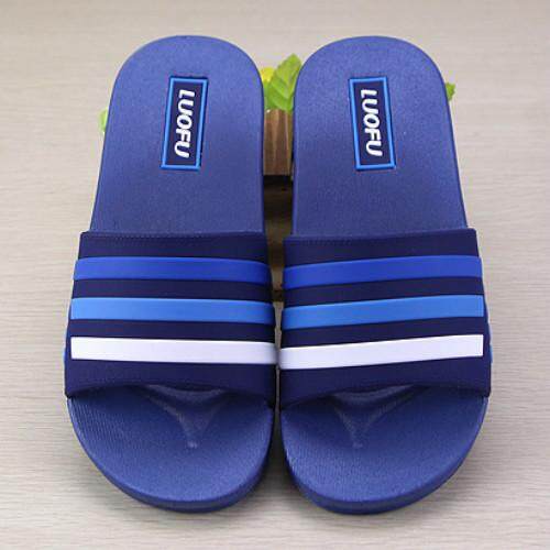 Men's Slippers Summer Non-slip Fashion Striped Slippers Casual Plus Size High Quality Soft Beach Shoes - Intl August 2018 - 2 Men's Slippers Summer Non-slip Fashion Striped Slippers Casual Plus Size High Quality Soft Beach Shoes - intl - 2