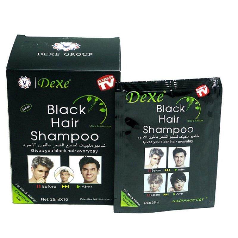 Dexe Black Hair Shampoo (10sachet x 25ml) | Lazada Dexe Black Hair Shampoo (10sachet x 25ml) | Lazada