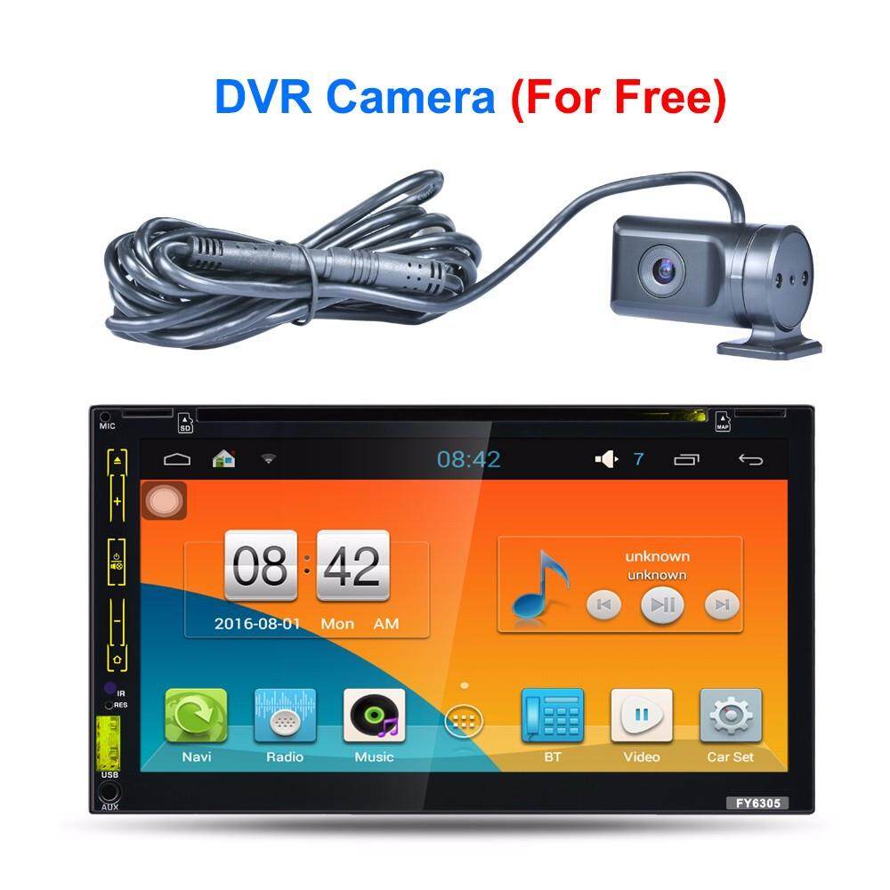 Mobil 2 DIN Stereo Di Dasbor Dek Android 5.1.1 Car DVD PC Player Gps Navigasi-Intl