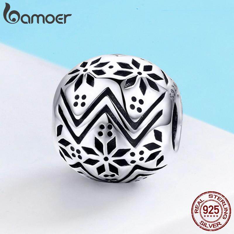 BAMOER Hot Sale Authentic 925 Sterling Silver Tree Of Life Snowflake Flower Round Beads Fit Women Bracelet DIY Jewelry SCC551 August 2018 - 4 BAMOER Hot Sale Authentic 925 Sterling Silver Tree of Life Snowflake Flower Round Beads fit Women Bracelet DIY Jewelry SCC551 - 4