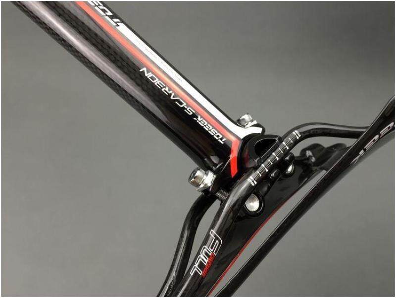 Mua Toseek carbon fiber bicycle 3 K seatpost Mountain Road bicycle post27.2 / 30.8 / 31.6 * 350 / 400mm bicycle parts bike