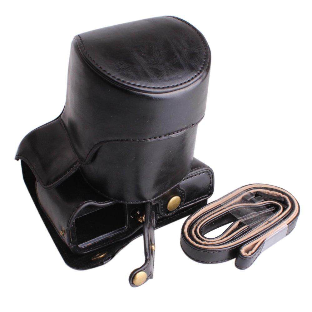PU Kulit Kasus untuk XT20 X-T20 XT10 X-T10 16-50 Mm Lensa Kamera Tas Sarung + Baterai Pembukaan Bawah -Internasional